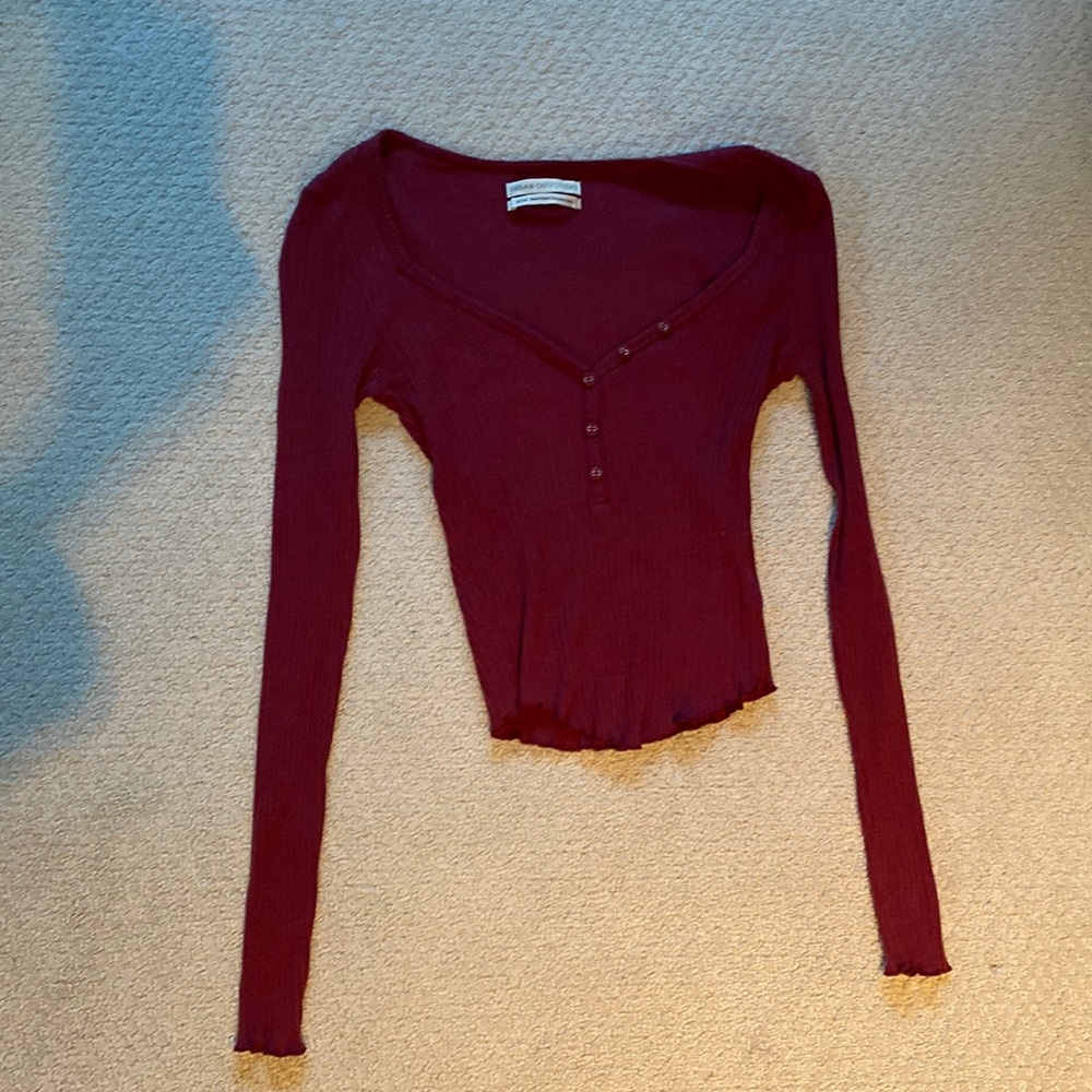 Urba Outfitters jersey top. Medium